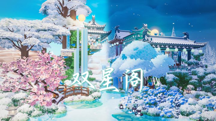 100多天!终于爆肝出满意的森系国风建筑截图
