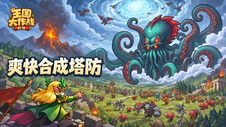 合出满星英雄,守住王国!截图