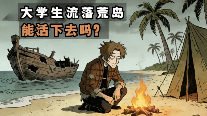 你一个大学生，意外流落荒岛，能活下去吗❓❗截图