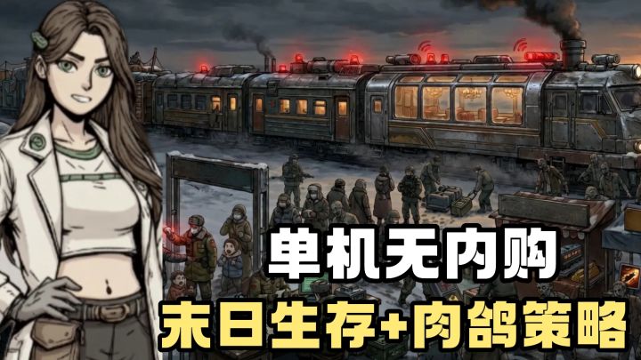 无广告无内购❗️重生之我在末日开列车❗️排查丧尸❗️守护乘客❗️截图