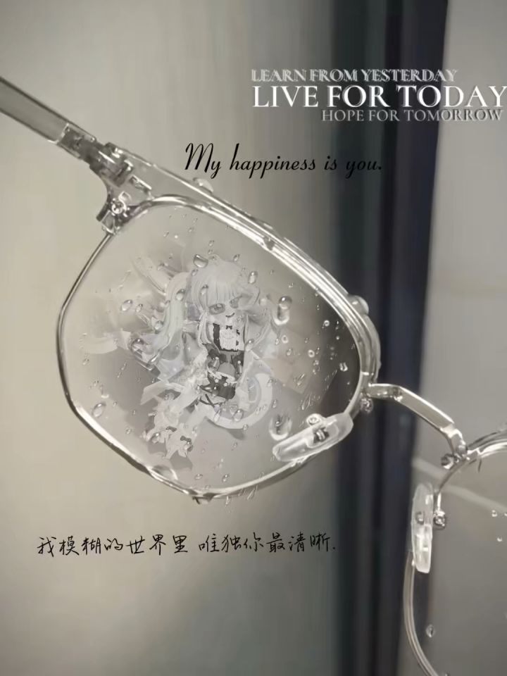 我模糊的世界里,唯独你最清晰截图