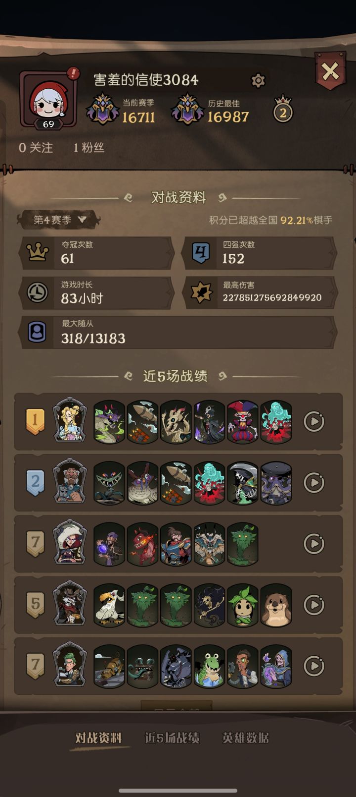 这应该是全网最强数值了吧截图