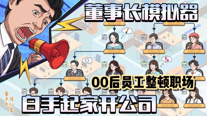 董事长模拟器:00后整顿职场!体验白手起家开公司截图
