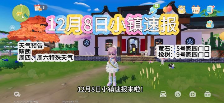 12月8日心动小镇速报截图