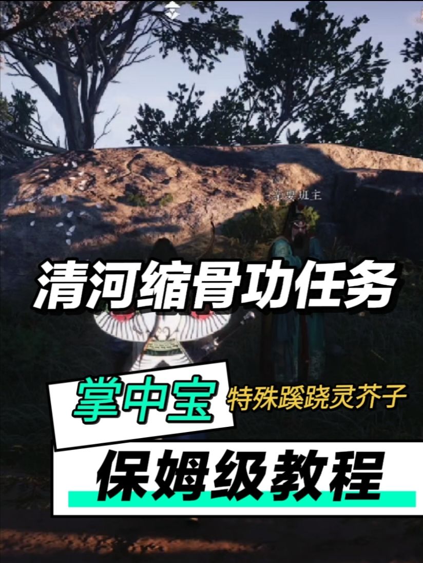 清河掌中宝和特殊蹊跷灵芥子如何找-保姆级教程截图
