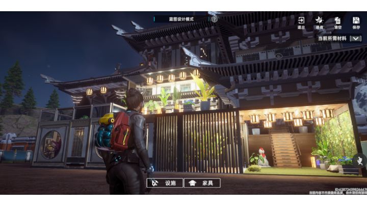 降临古风建筑蓝图【圆月】截图