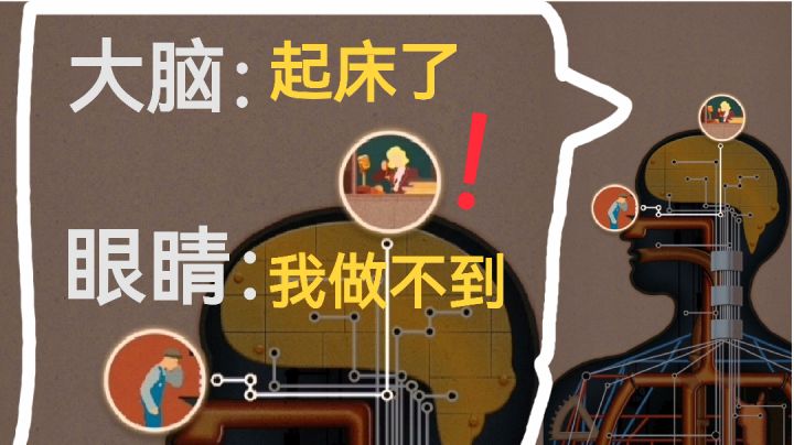 【如果人体是一座工厂❓】脑子:你该起床。身体:不,我不该。截图