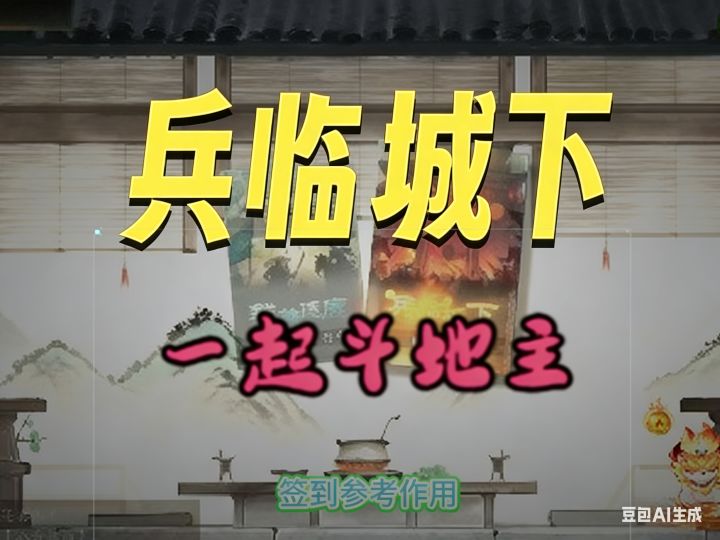 名将杀给你带来斗地主新体验!截图