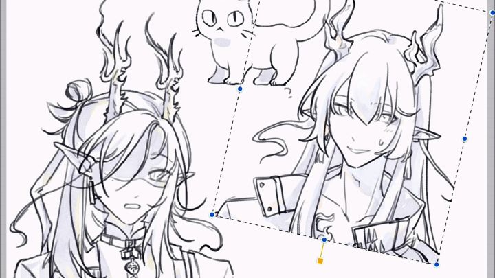 【明日方舟界园同人】易：Wow！The cat is very cute🥺截图