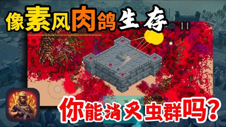割草爽游天花板?大量虫群像你袭来!你能挡多久?截图