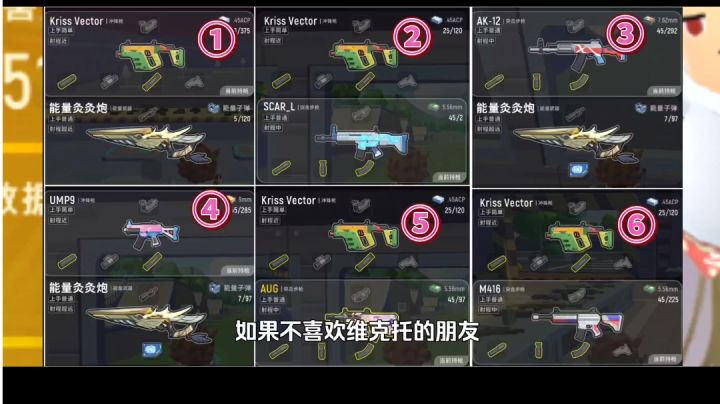 【小小】SS2枪械推荐，你用的是哪一套方案呢？截图