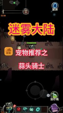 迷雾大陆宠物推荐蒜头骑士