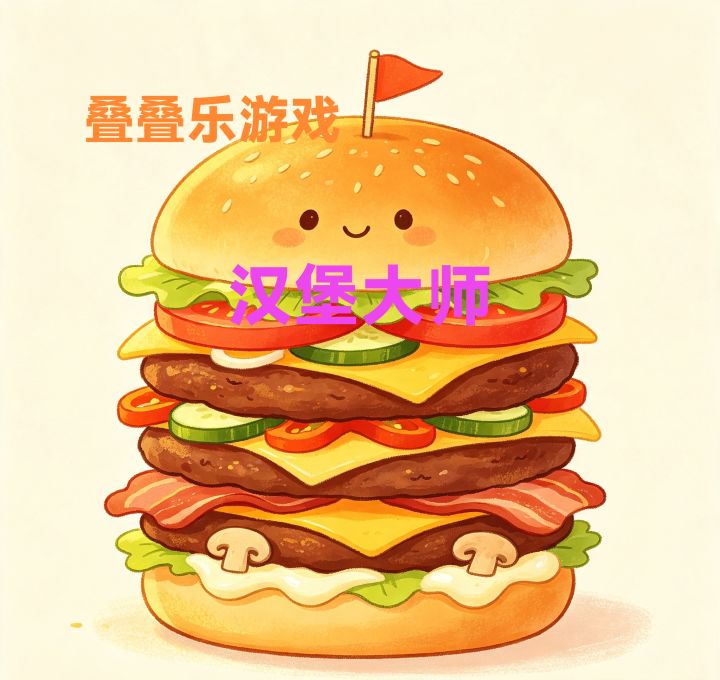解压的叠叠乐汉堡游戏截图