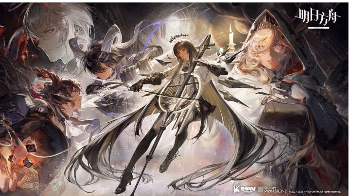 热度榜前几《明日方舟》4.5周年庆来了,我来给大家安利一下!截图
