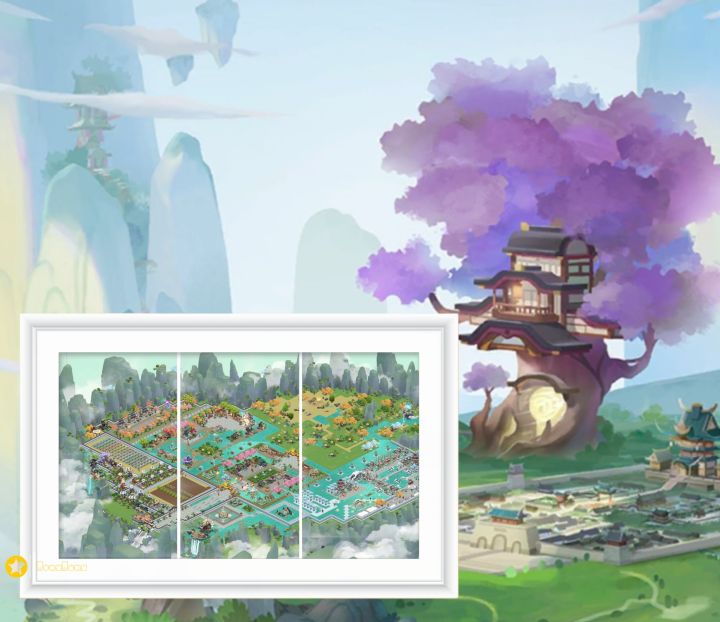 我家梦幻经营的壁画是这样生成的截图