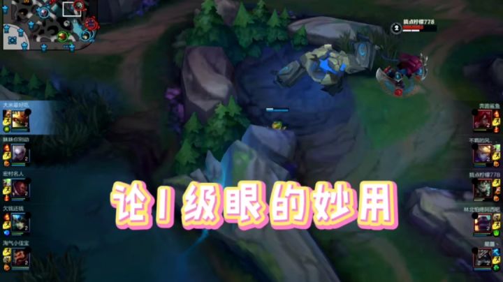 #英雄开拓者#打野应该怎么插1级眼？截图