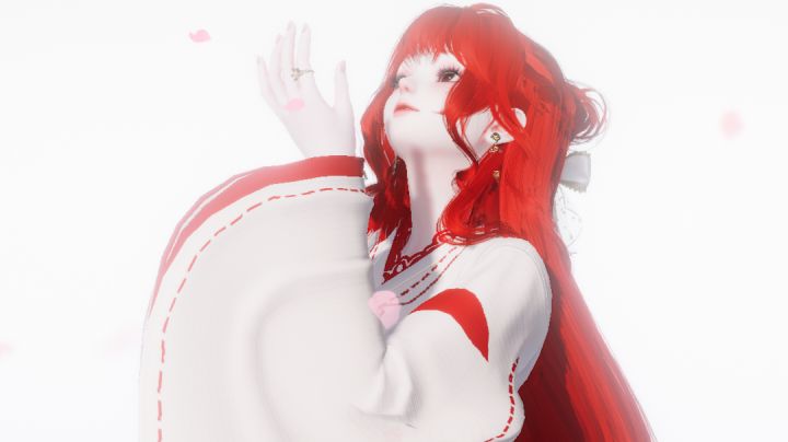 说起红发巫女服你会想起谁截图