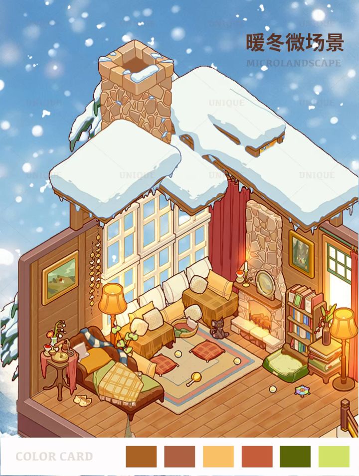 Hi,你那下雪了吗?❄️截图