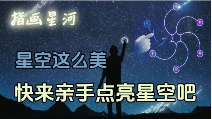 动动手指，就能点亮整片星空哦!截图