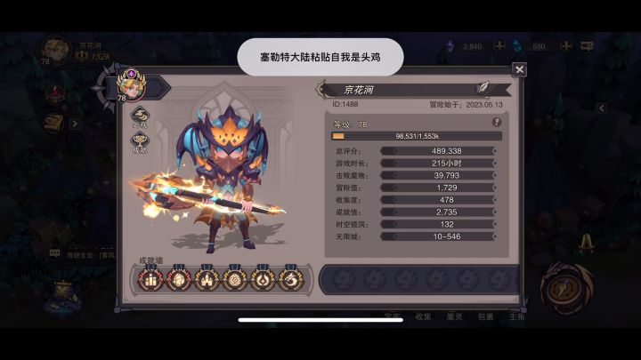 特效和解锁装备不显示的问题,拖到何时解决?截图