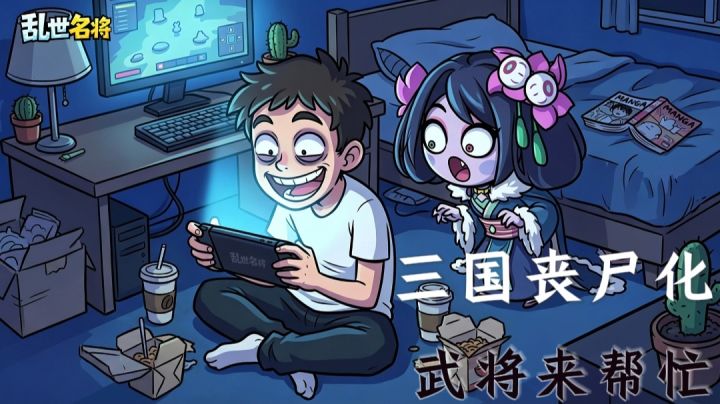 三国武将变丧尸？【乱世名将】放置卡牌+塔防守家！截图