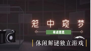 新游尝鲜：休闲解谜独立游戏，笼中窥梦有点意思！