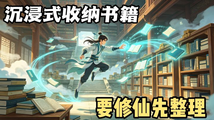 修仙前还得整理藏书阁❓沉浸式开启收纳之路❗️轻松学习探云手❗️截图