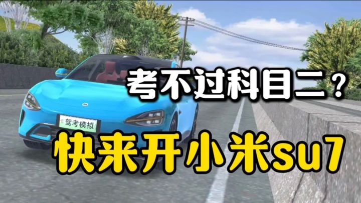 驾考模拟3D史诗级大更新❗七色小米su7随意选❗全部免费开截图