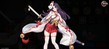 巫女，符纸如撒豆！