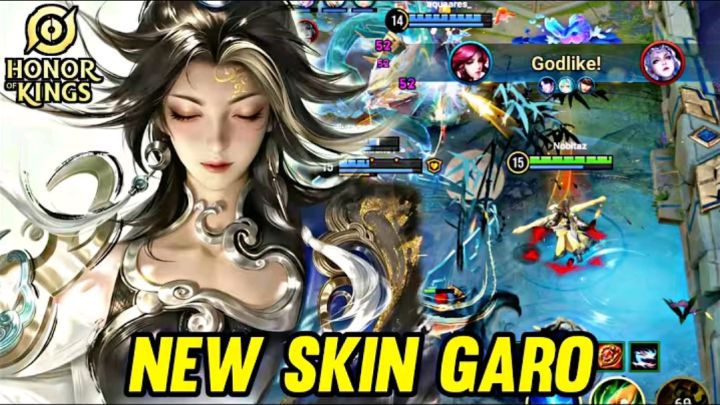 HOK: New Skin GARO Surging Arrows Gameplay - HONOR OF KINGS截图