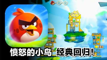【弹射💥爆炸】愤怒的小鸟💢童年经典回归‼️好玩的休闲益智游戏推荐