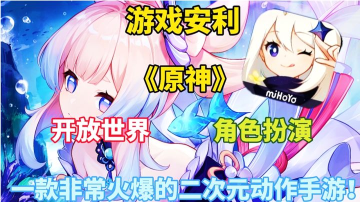 【游戏安利】原神:一款非常火爆的开放世界二次元动作手游!截图