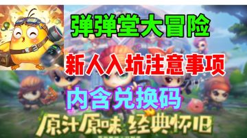 【弹弹堂大冒险】新人入坑注意事项⚡平民零氪必看