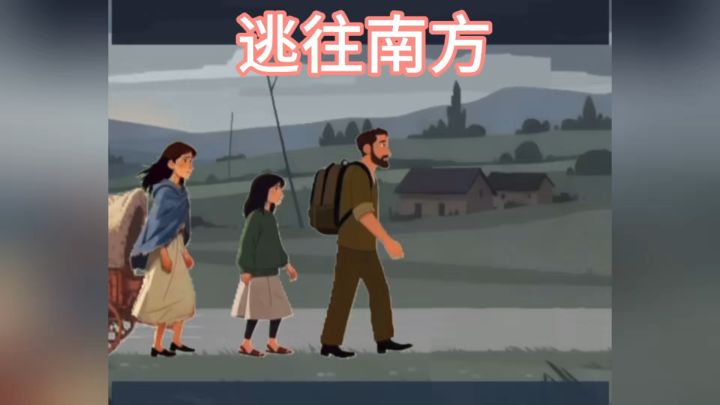 战火来临 带领家人逃往南方截图
