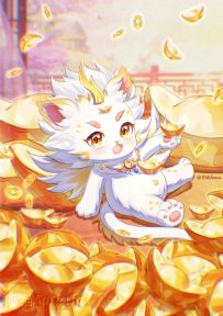 【绘画过程】圆宝