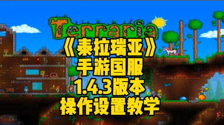 泰拉瑞亚手游：国服最新版本1.4.3操作设置详细教学截图