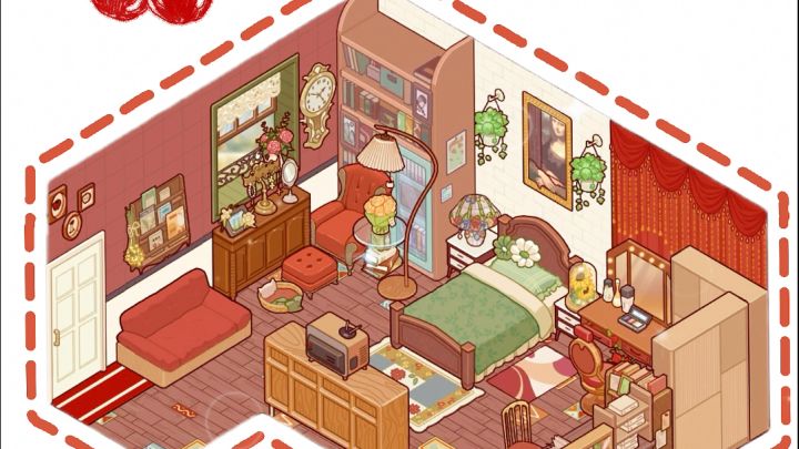 我的休闲时光|红色美式复古小屋截图