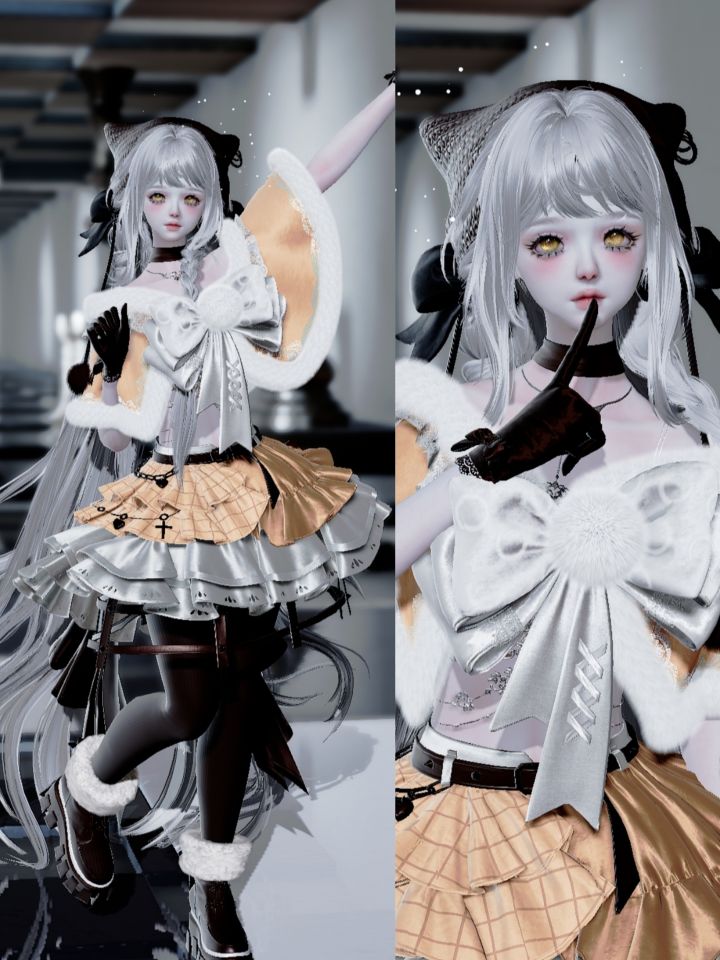 用美羊羊外套cos魔法少女小圆的百江渚截图