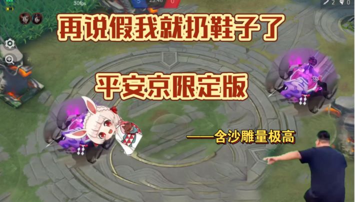 再说假我就扔鞋子了②:平安京限定版#游戏喜剧人#截图