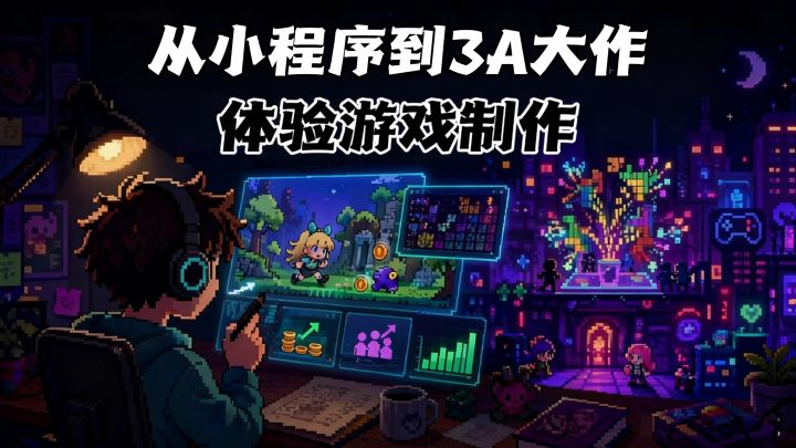 🎮从零当独立制作人，让AI帮你开发游戏！截图