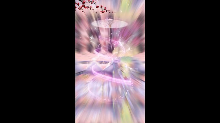 快来和仙气飘飘的小姐姐一起撒花瓣吧!截图
