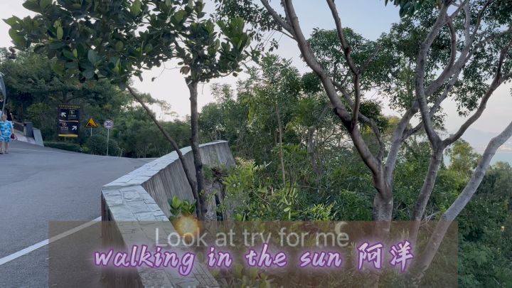 walking in the sun #阿洋 #在阳光下行走截图