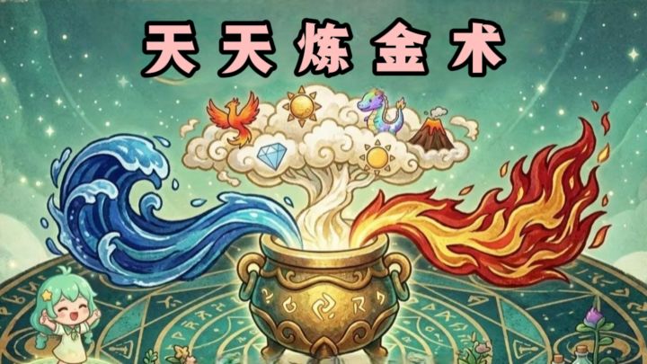 🔥从金木水火土出发,开启炼金之旅❗️截图