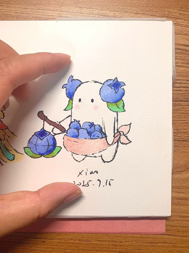 桃源深处有人家 ｜ 丑萌丑萌的蓝莓萝萝截图