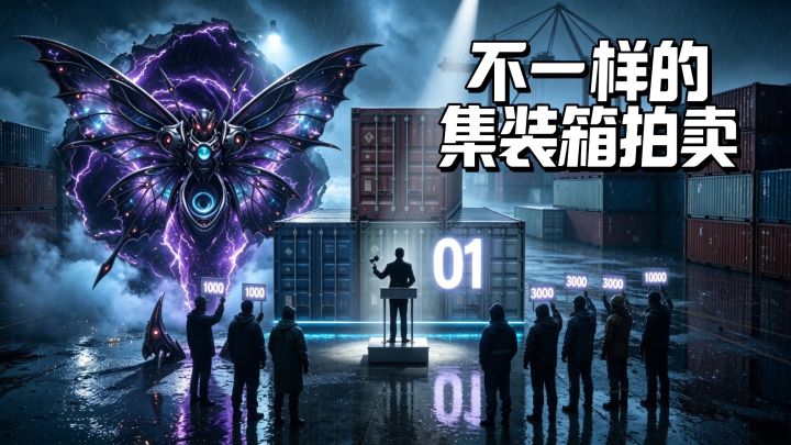 港口盲盒新玩法,竞拍捡漏,还要对抗吞金兽守护你的财富截图