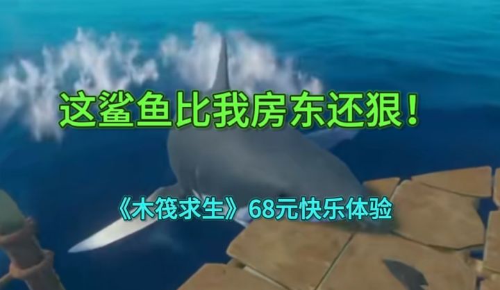Steam好评93%当‘海上鲁滨逊’第一天:砍树→种田→暴打鲨鱼→?截图