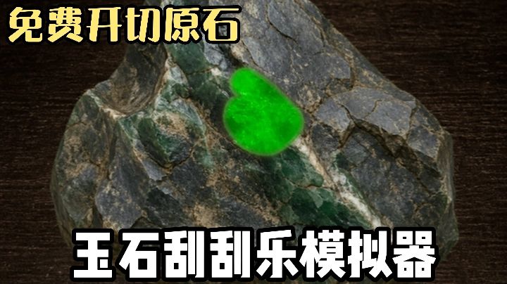 玉石刮刮乐模拟器❗️完整还原线下切除原石的过程❗️免费无内购❗️截图