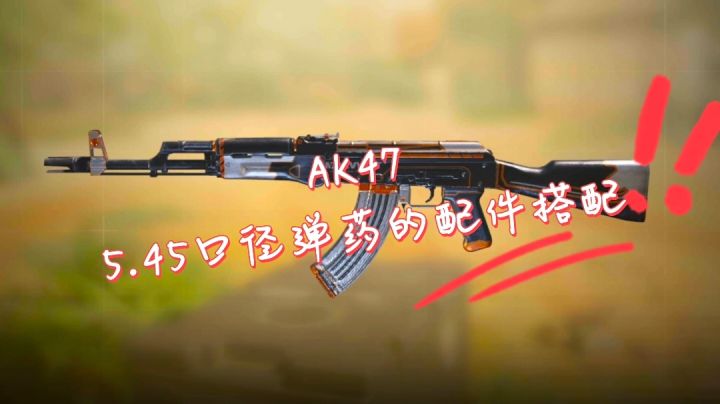 《使命召唤手游》AK47,5.45口径弹药的配件搭配截图