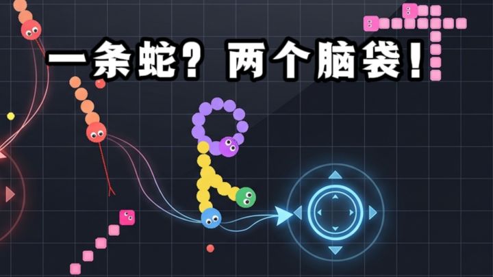 一条蛇🐍,两个脑袋❗控制分首蛇闯关❗截图