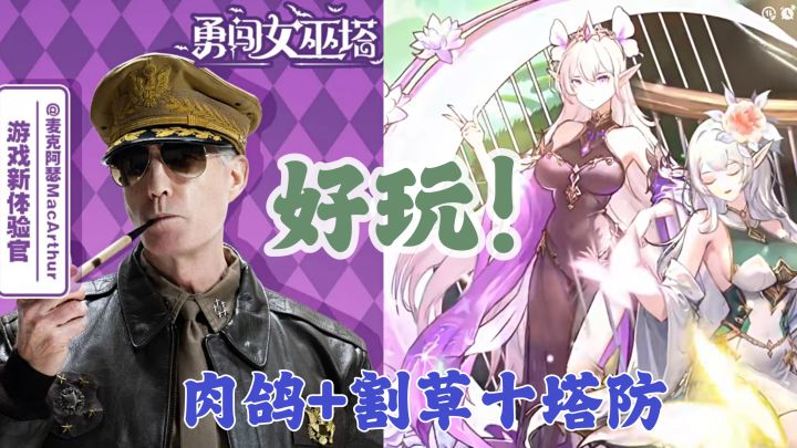 【勇闯女巫塔】割草🌿肉鸽与塔防三大元素相融合的休闲游戏❗❗截图